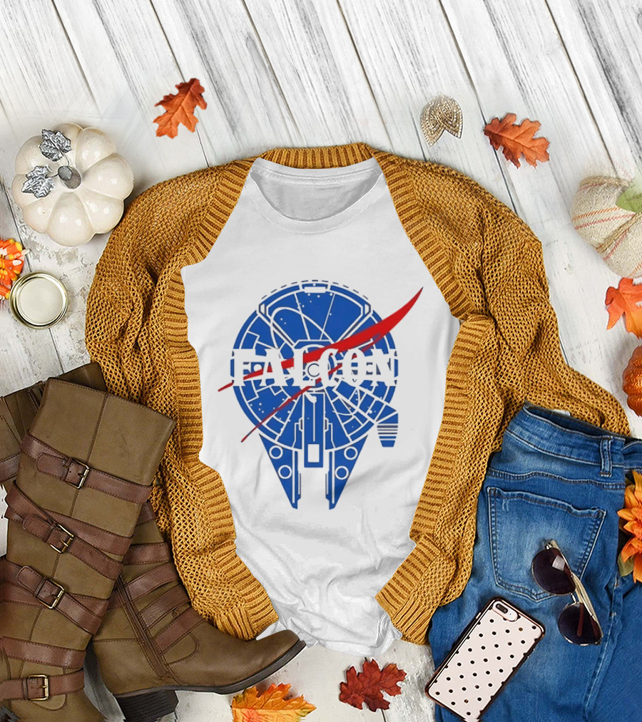 Millennium Falcon NASA Star Wars T-Shirt