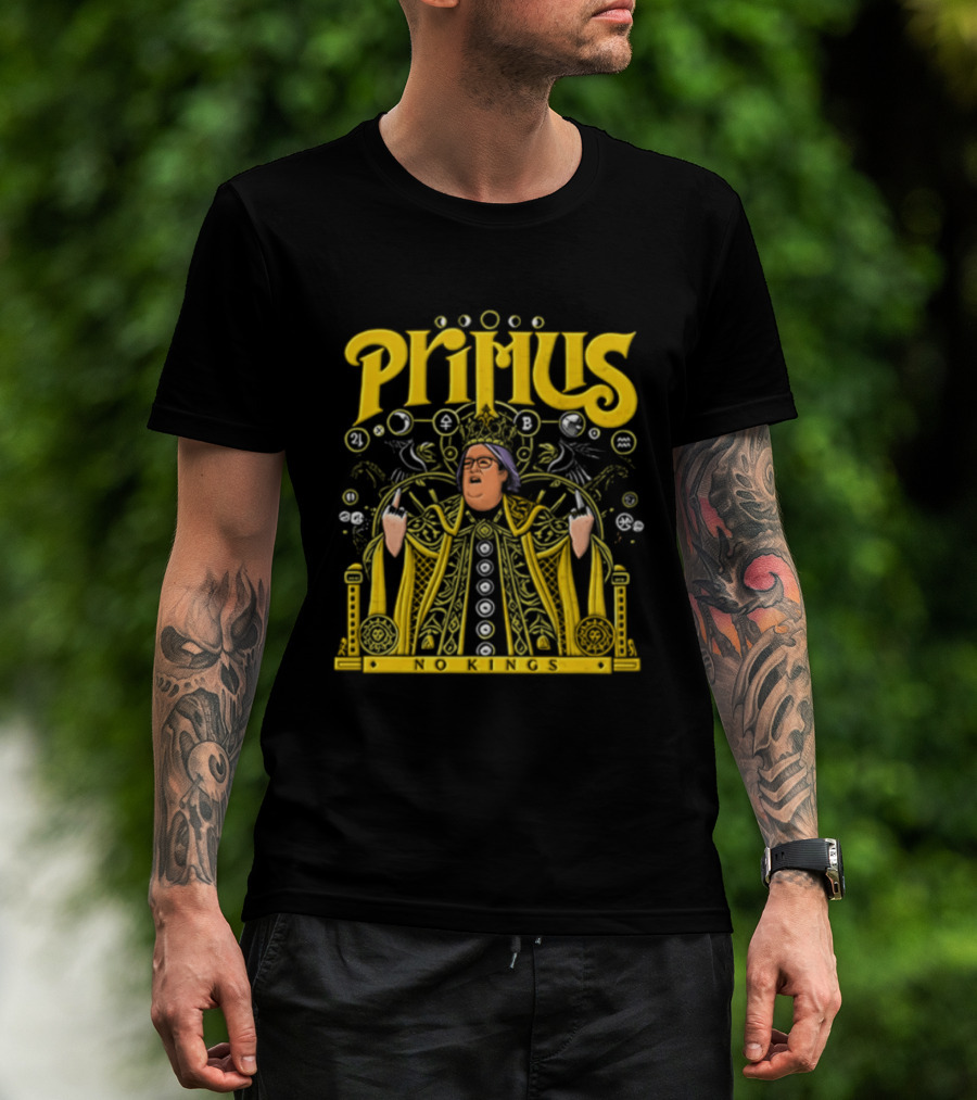Primus No Kings Aunt Sue Hero Colorful T-Shirt