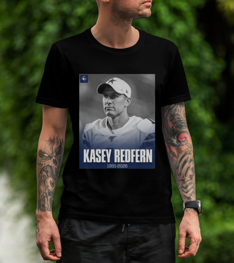 Kasey Redfern 1991 2026 R.I.P Cowboy T-Shirt