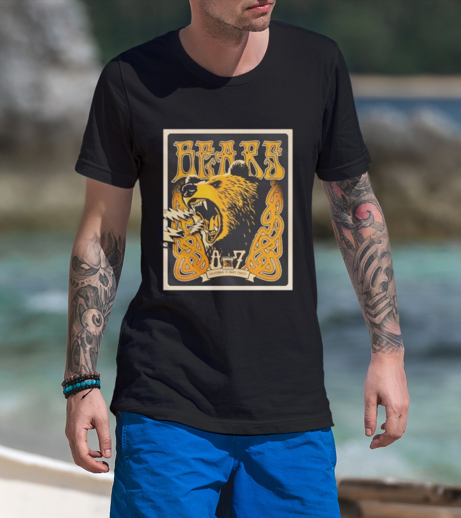 California Vs Wake Forest Bears Grateful Dead Tour 07 T-Shirt