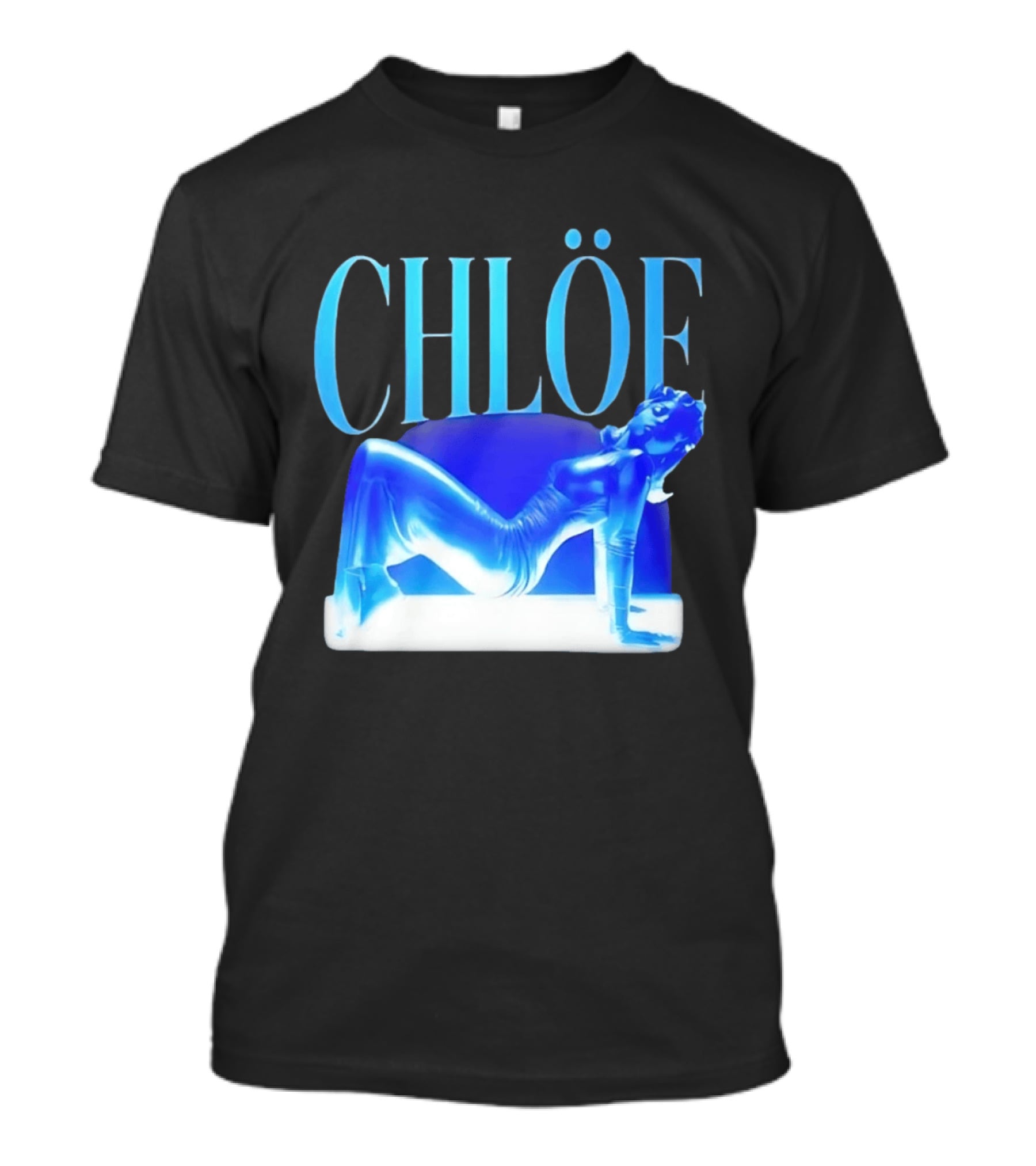 Chloe Blue Aesthetic Fashion T-Shirt