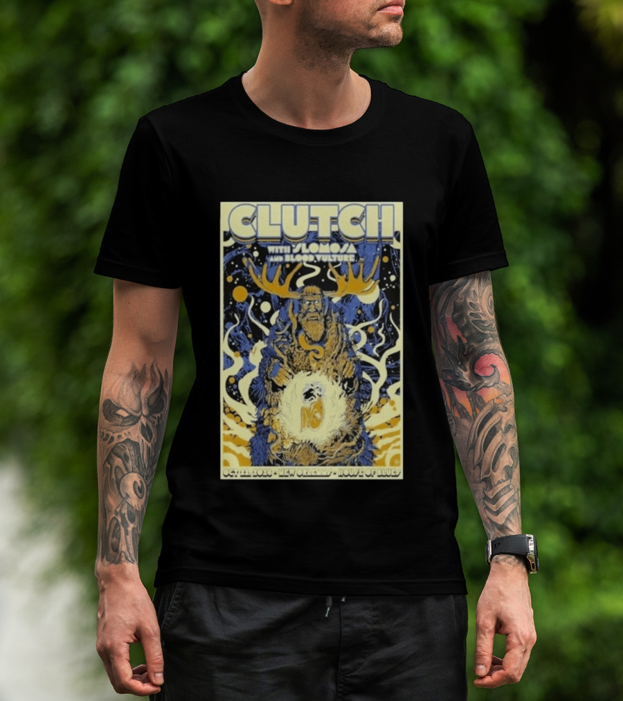 Clutch New Orleans LA House Of Blues October 22 2026 T-Shirt