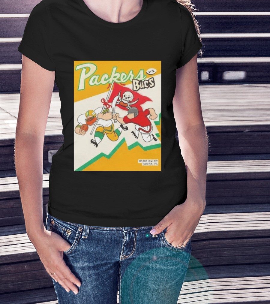 Packers Vs Bucs Game Day Tampa Bay Buccaneers T-Shirt