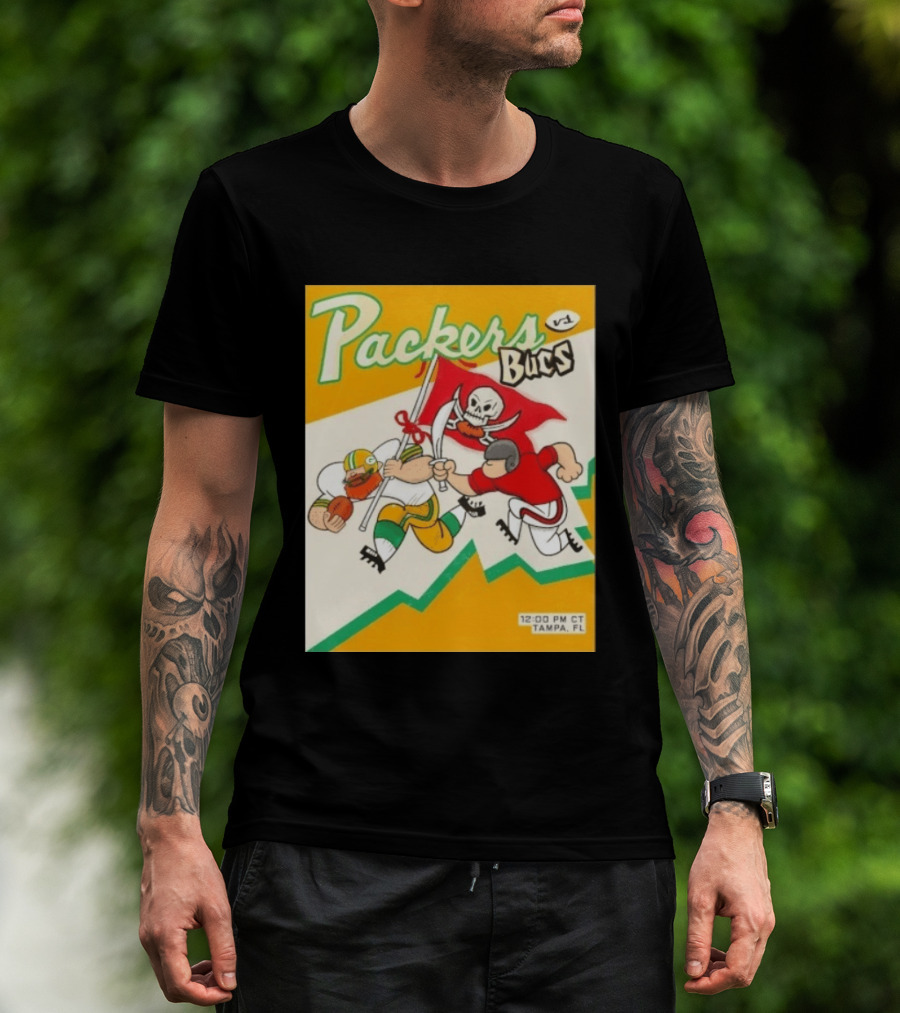 Packers Vs Bucs Game Day Tampa Bay Buccaneers T-Shirt