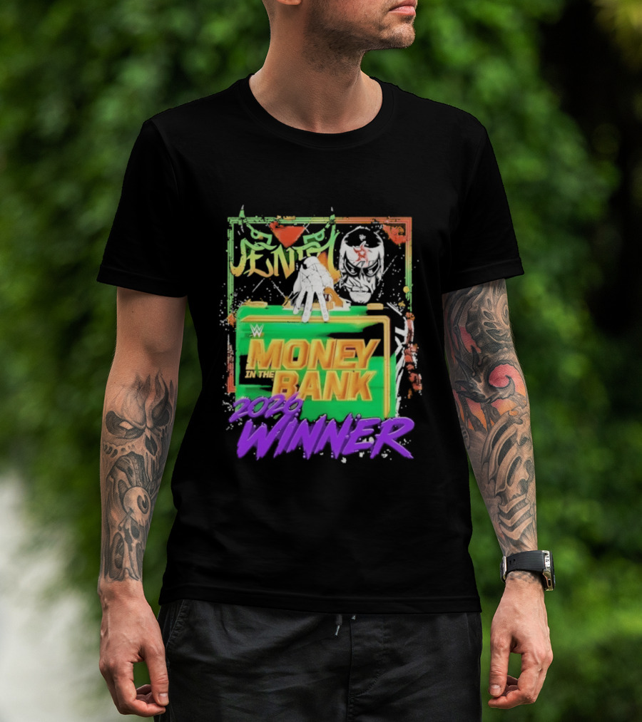 Pentagon Jr Money In The Bank 2026 Winner Wrestling T-Shirt