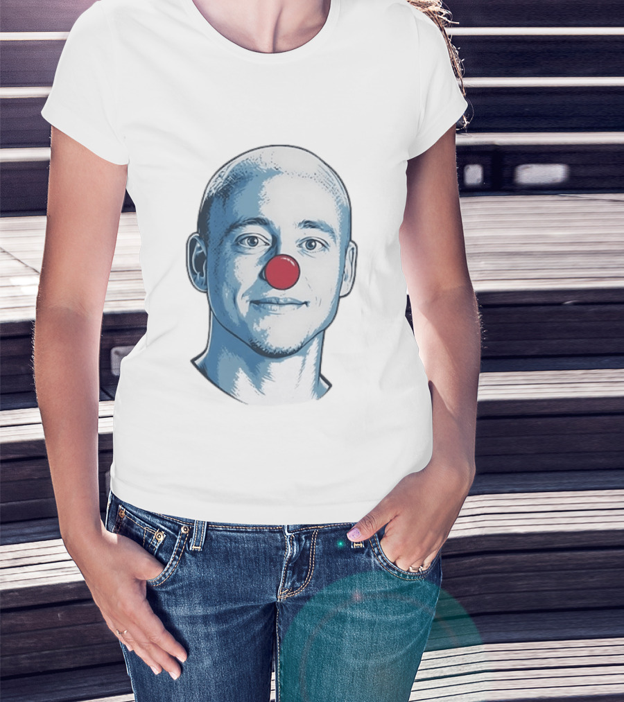 Joe Rogan With Red Nose Podcast Comedian T-Shirt