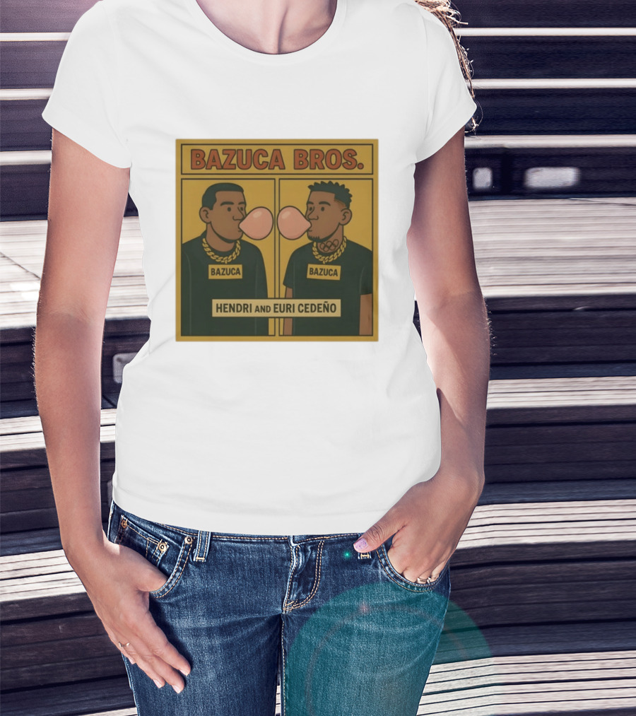 Bazuca Bros Hendri And Euri Cedeño Bubblegum Bazuca T-Shirt