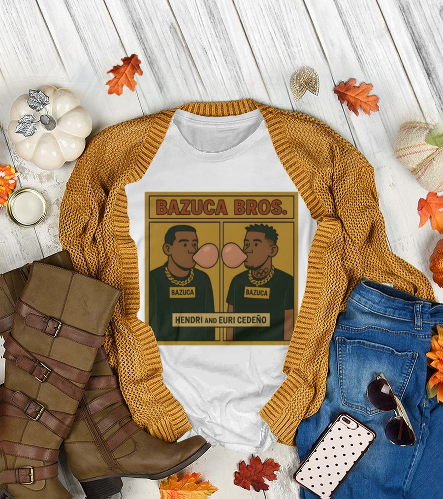 Bazuca Bros Hendri And Euri Cedeño Bubblegum Bazuca T-Shirt