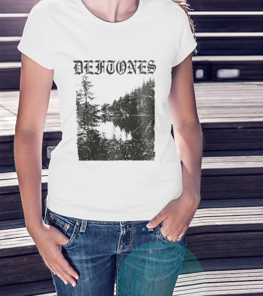 DEFTONES Forest Lake Landscape Alternative Metal T-Shirt