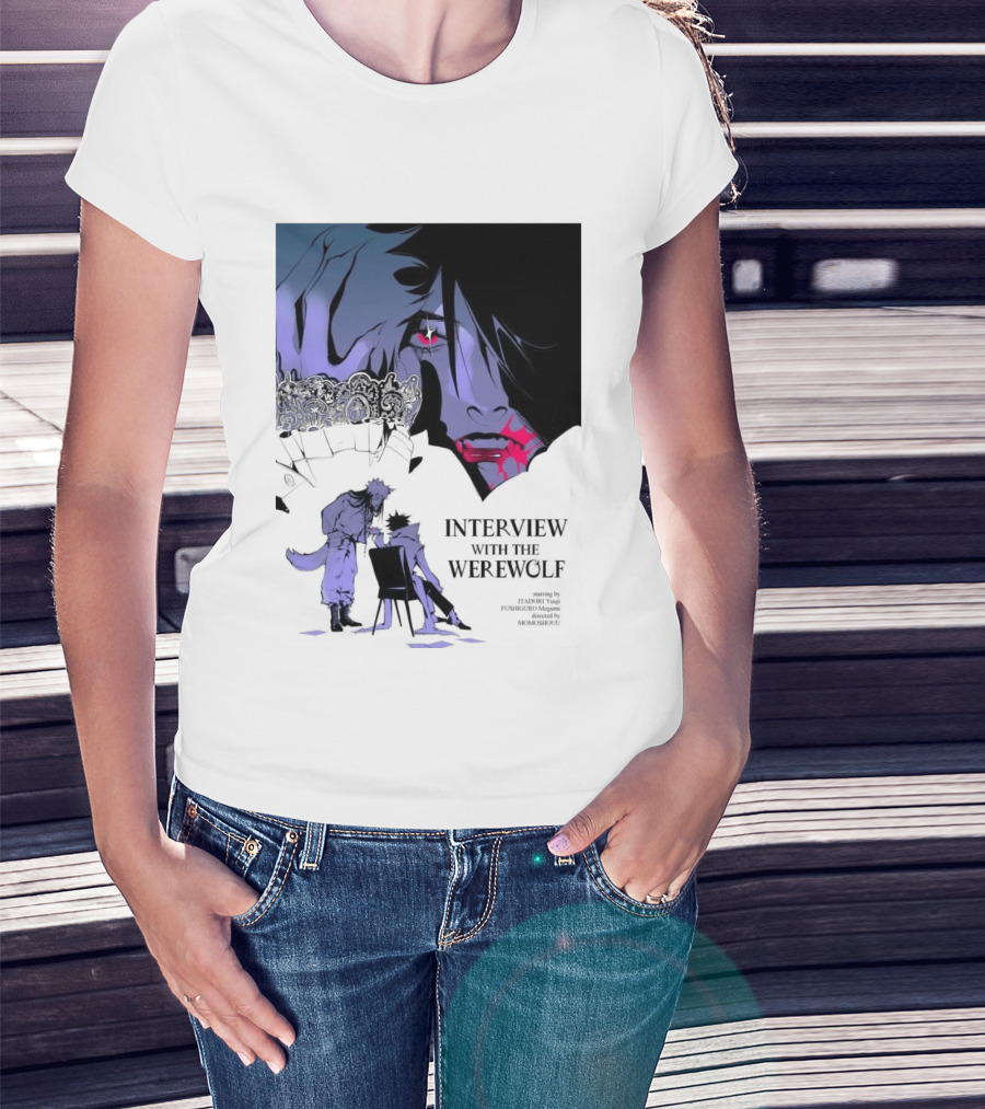 Interview With The Werewolf Yuji Itadori Megumi Fushiguro Momoshokui T-Shirt