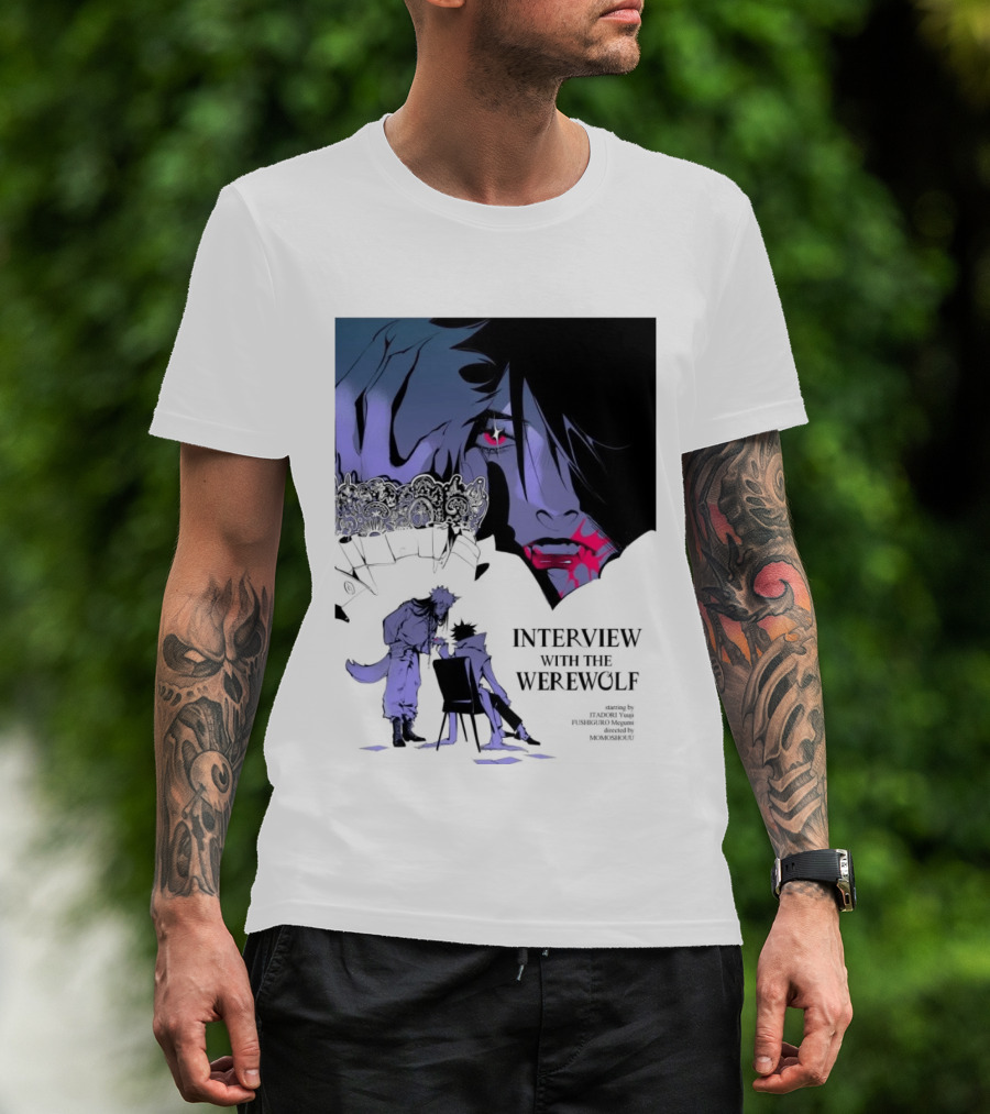 Interview With The Werewolf Yuji Itadori Megumi Fushiguro Momoshokui T-Shirt