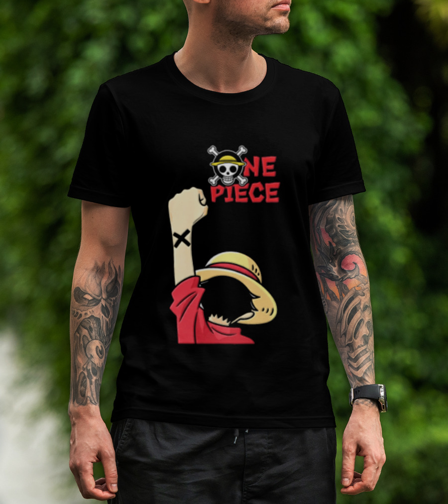 Neha Bora Luffy One Piece Straw Hat T-Shirt