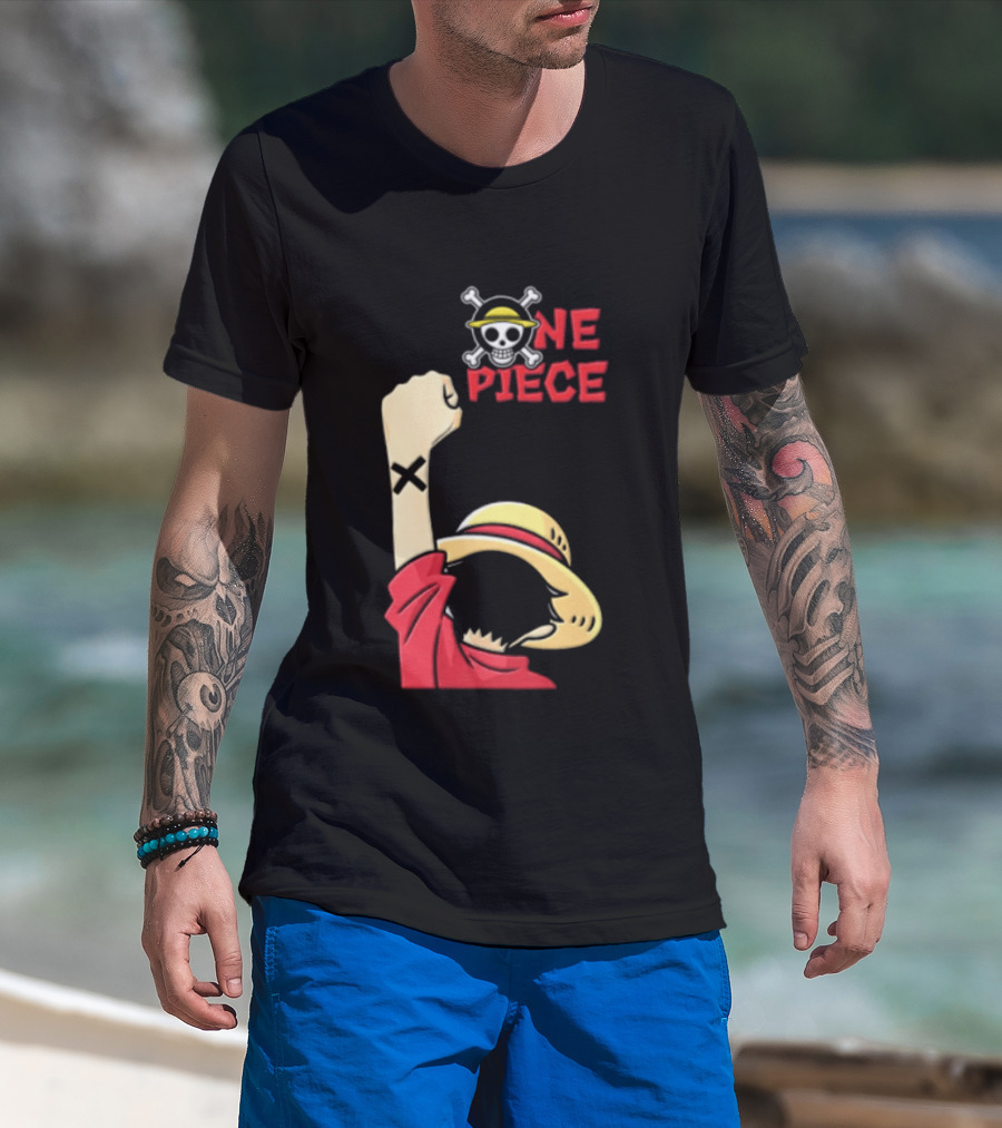 Neha Bora Luffy One Piece Straw Hat T-Shirt