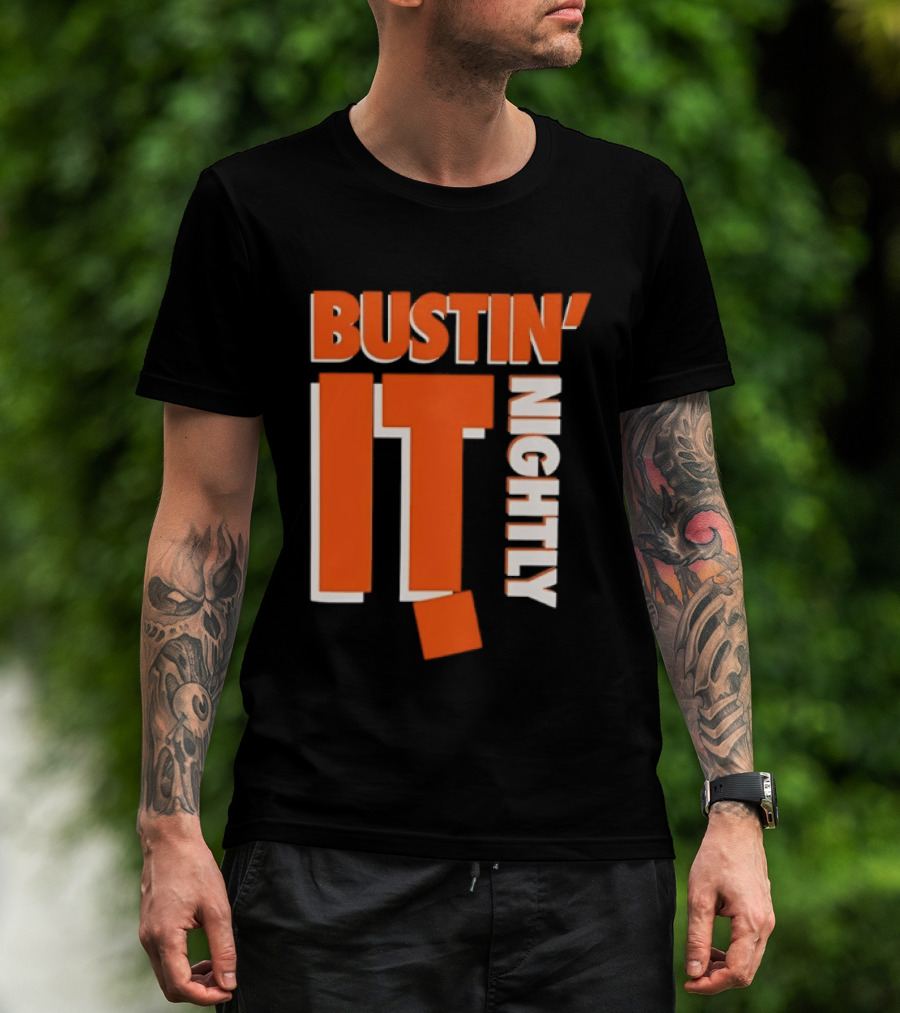 Bustin' It Nightly Sportswear Athletic T-Shirt