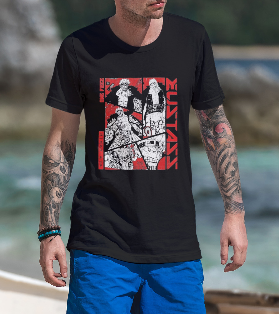 Eustass Kid Punk One Piece Washed T-Shirt