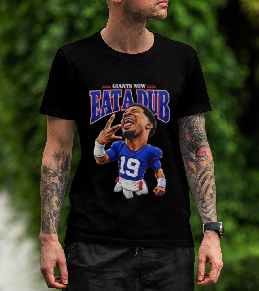 Jameis Winston Giants Now Eat A Dub Caricature T-Shirt
