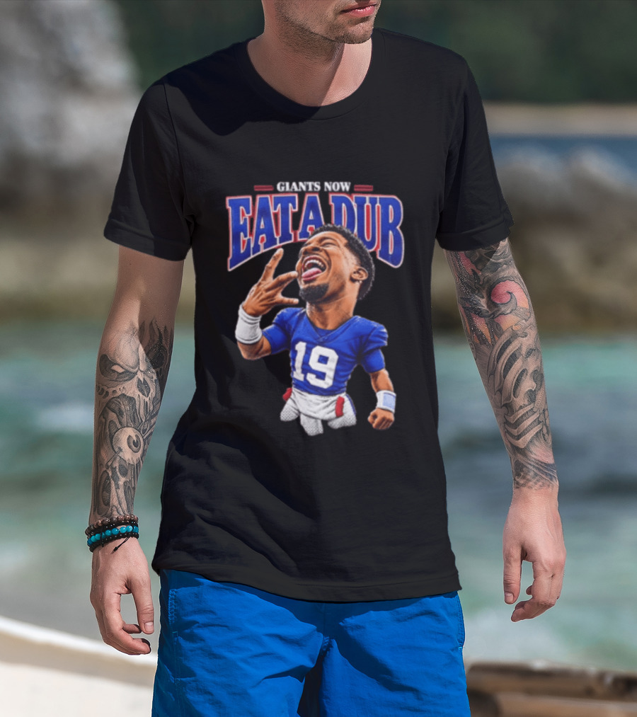 Jameis Winston Giants Now Eat A Dub Caricature T-Shirt