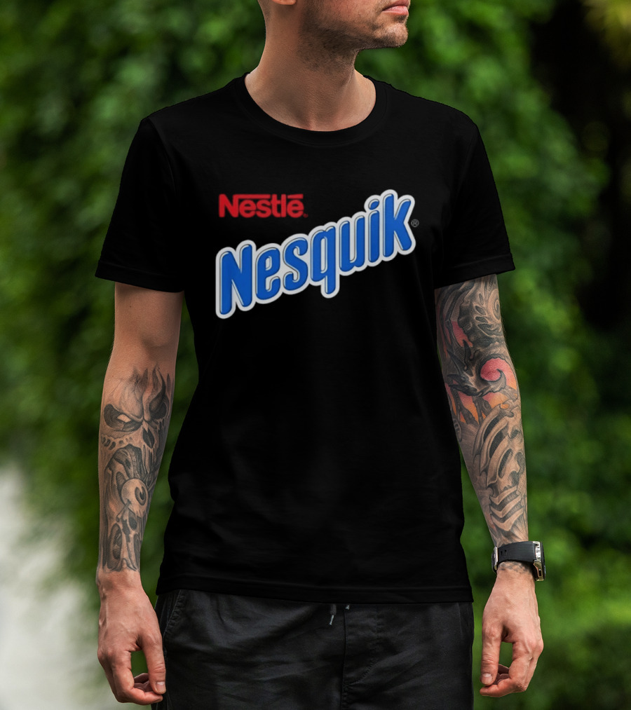 Nestle Nesquik Chocolate Milk Beverage T-Shirt