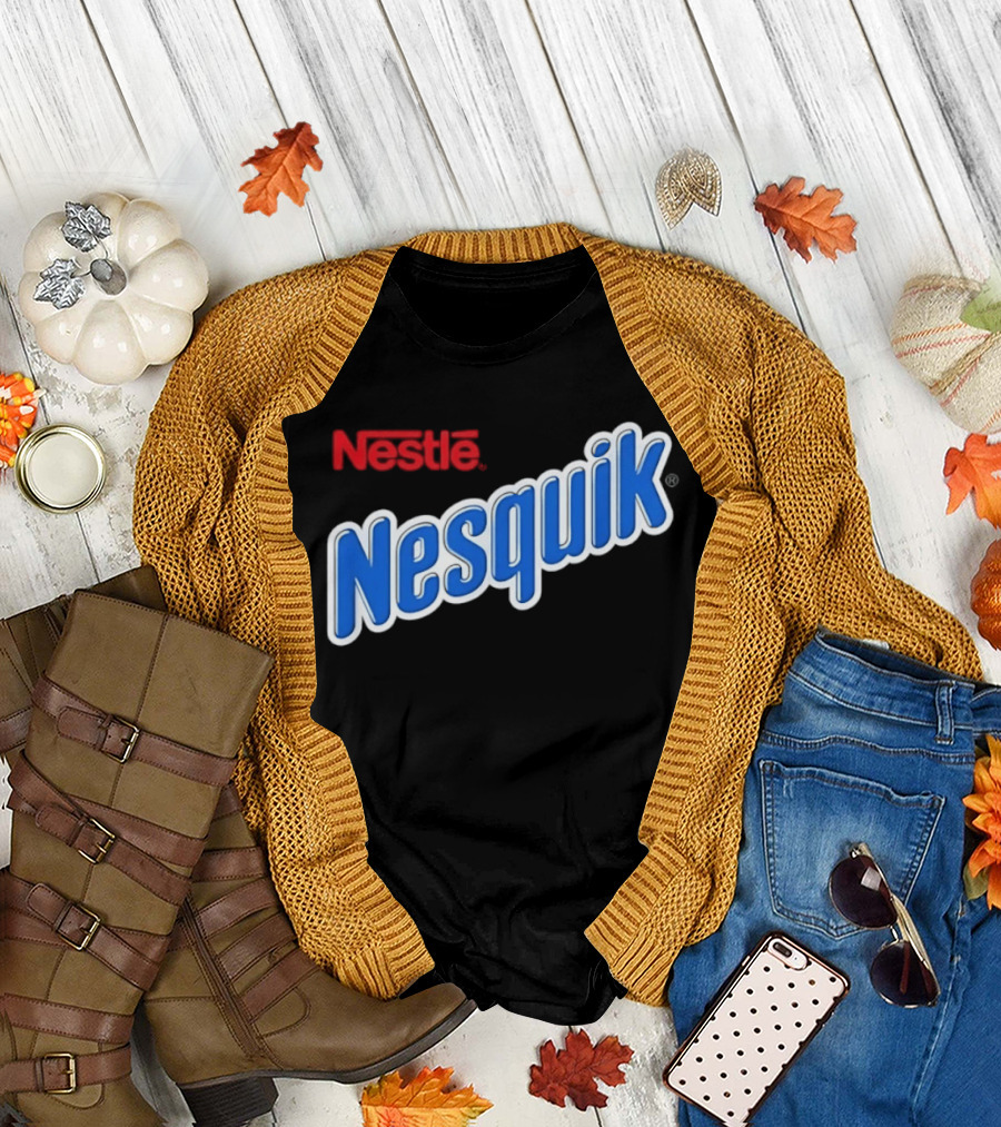 Nestle Nesquik Chocolate Milk Beverage T-Shirt