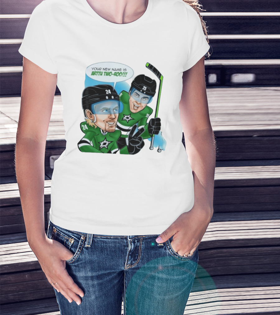 Arttu Two Roo Dallas Stars Hockey Players 24 25 T-Shirt