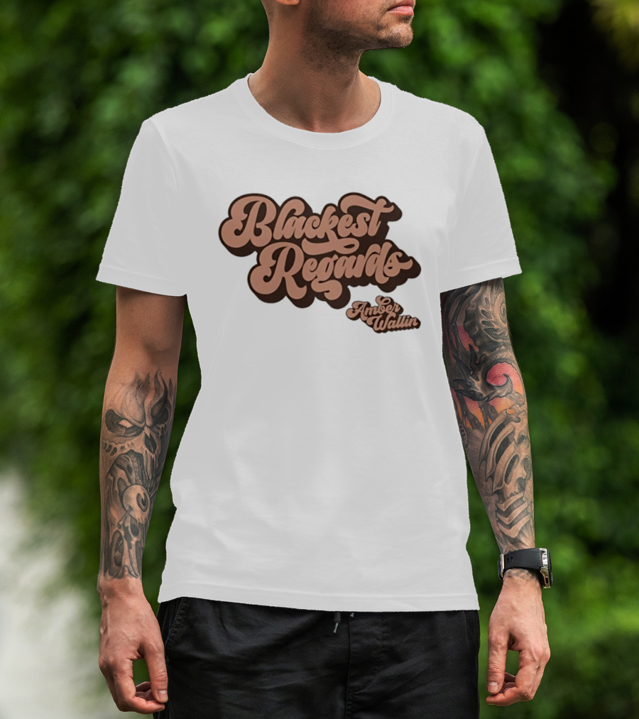 Blackest Regards Amber Wallin T-Shirt