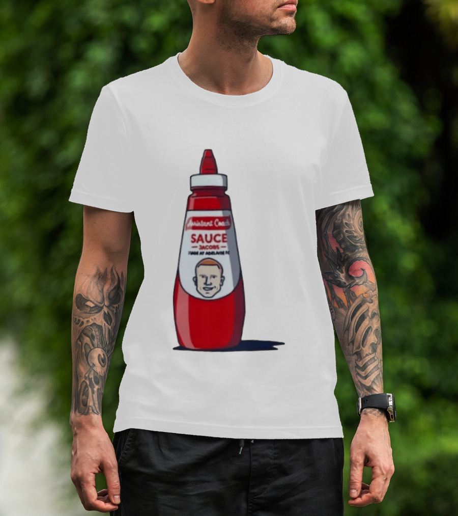 Assistant Coach Sauce Jacobs Made At Adelaide FC T-Shirt