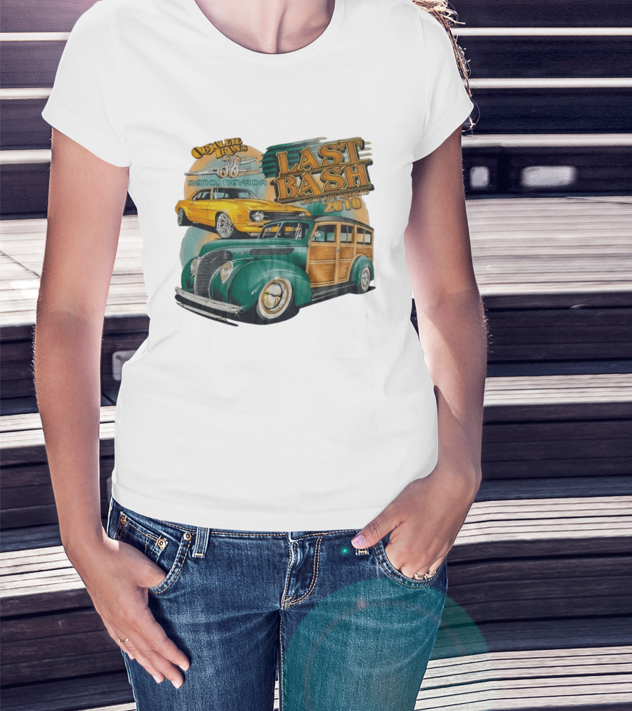 Obsolete Iron 38th Annual Reno Nevada Last Bash Labor Day Weekend 2010 Classic Cars T-Shirt