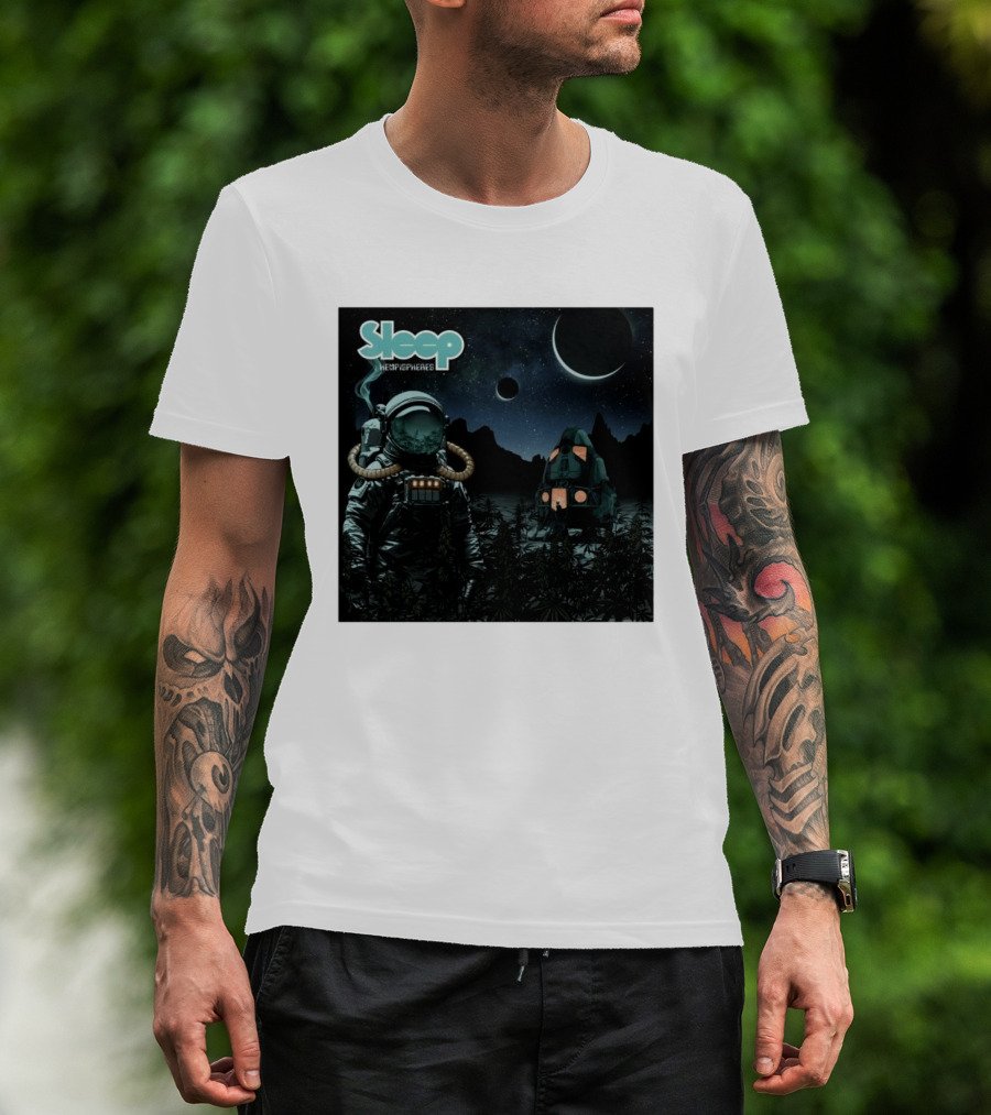 Sleep Hempispheres Space Doom Metal Stoner Band Album T-Shirt