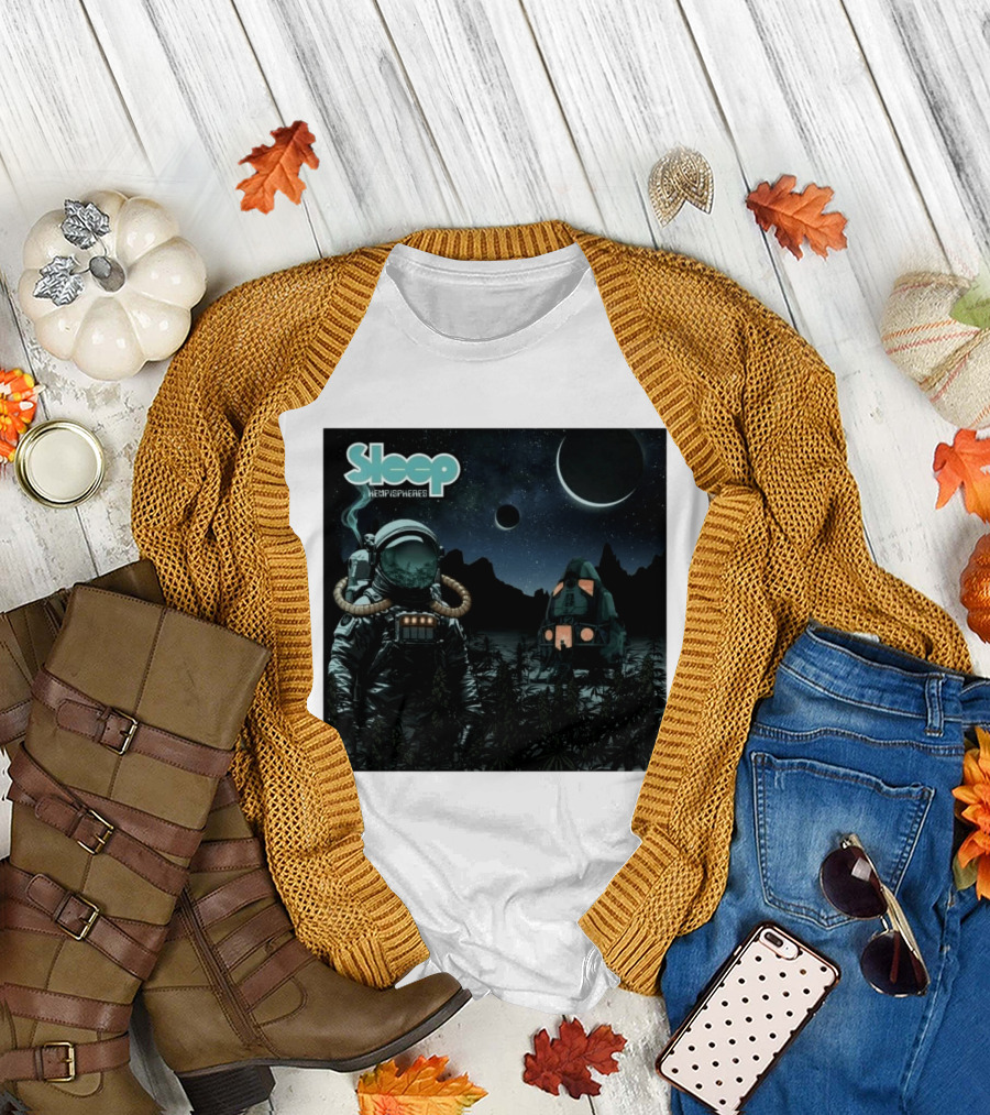 Sleep Hempispheres Space Doom Metal Stoner Band Album T-Shirt