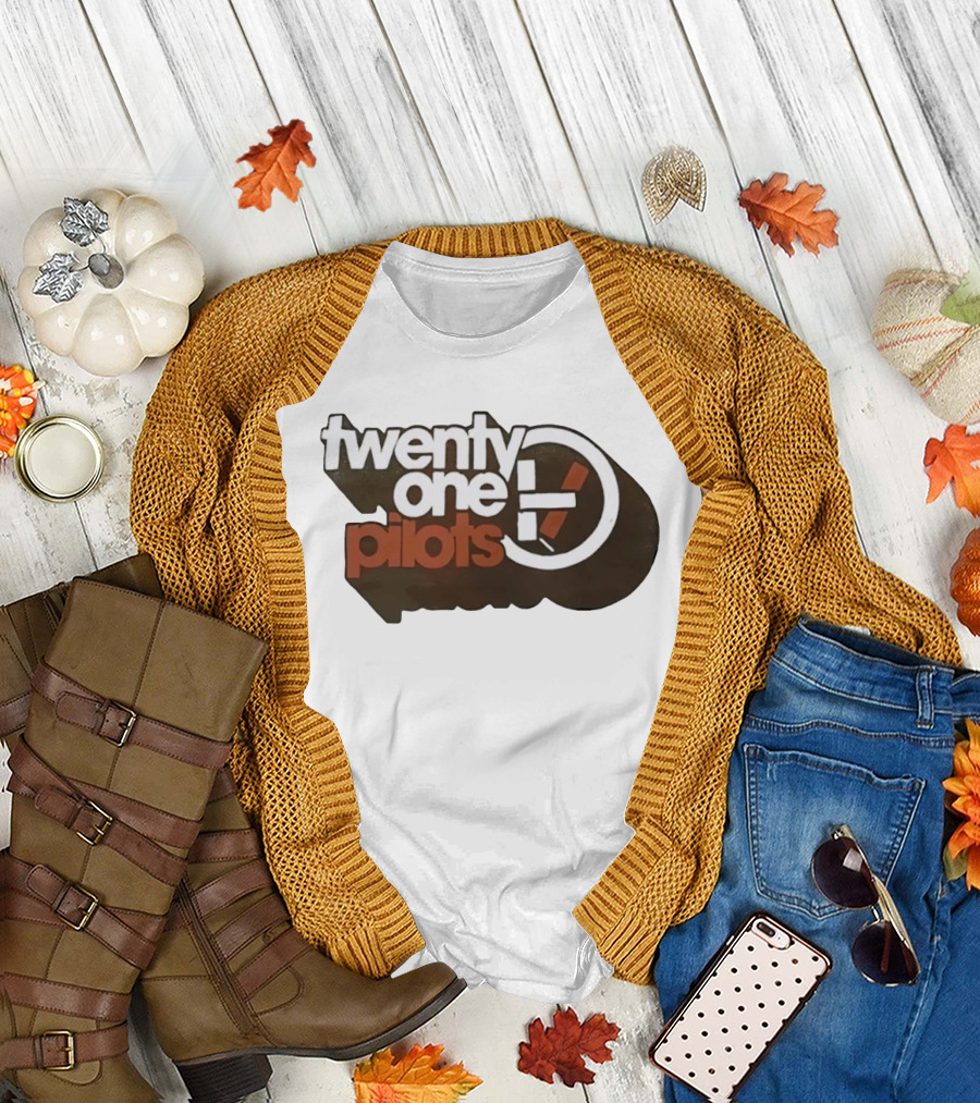 Twenty One Pilots Logo Alternative Rock Band Merchandise T-Shirt