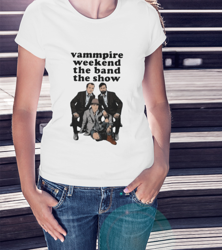Vampire Weekend Indie Rock Band Show Characters T-Shirt