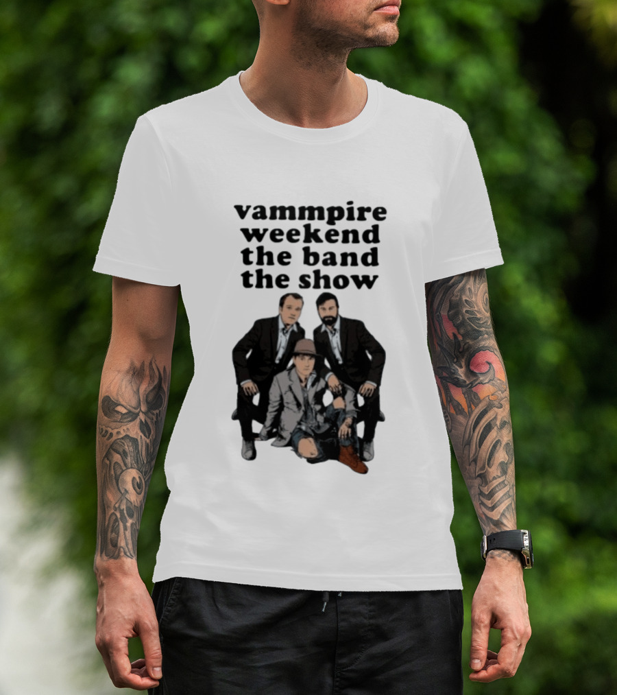 Vampire Weekend Indie Rock Band Show Characters T-Shirt