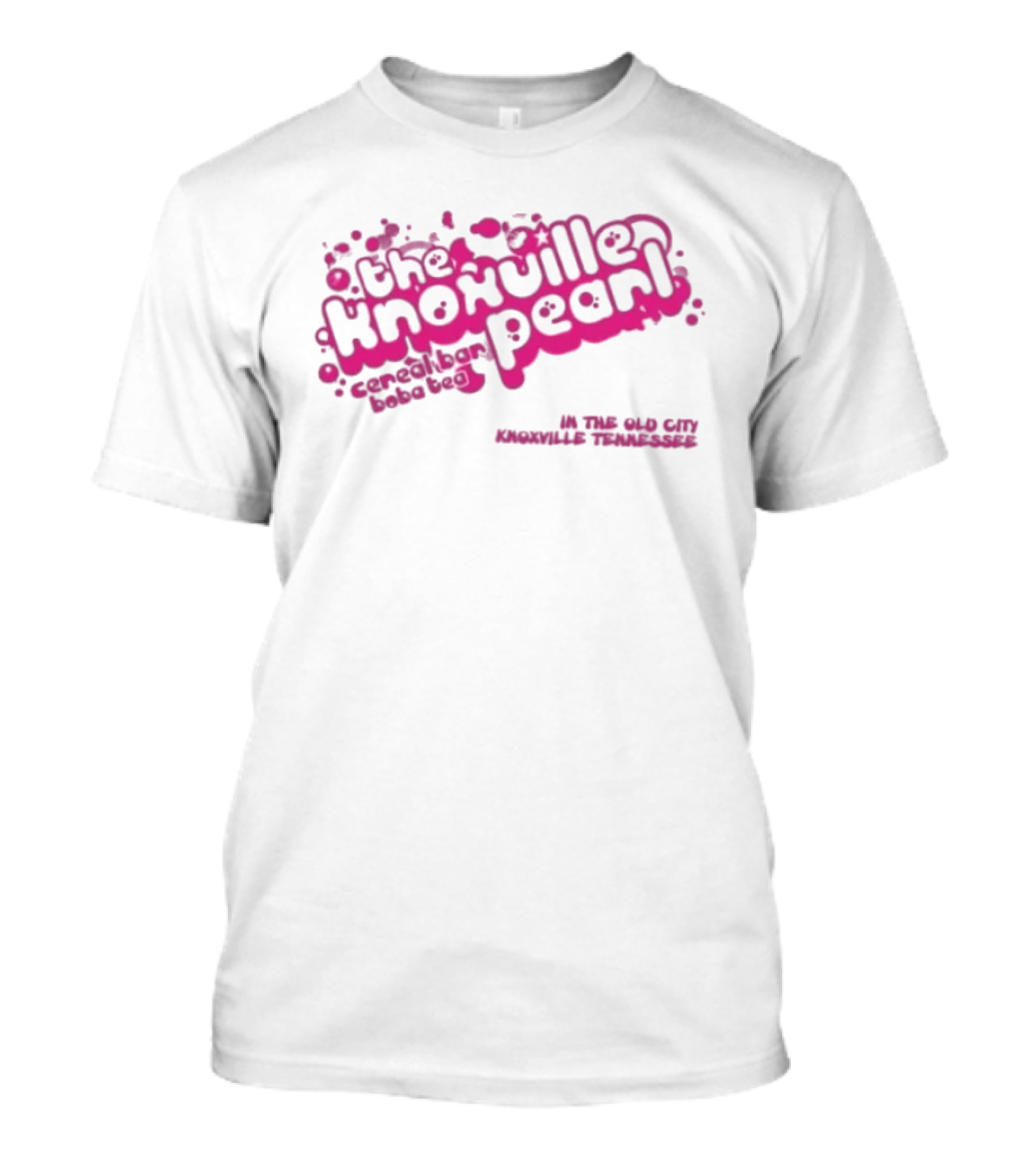 The Knoxville Pearl Cereal Bar Boba Tea Old City Knoxville Tennessee T-Shirt