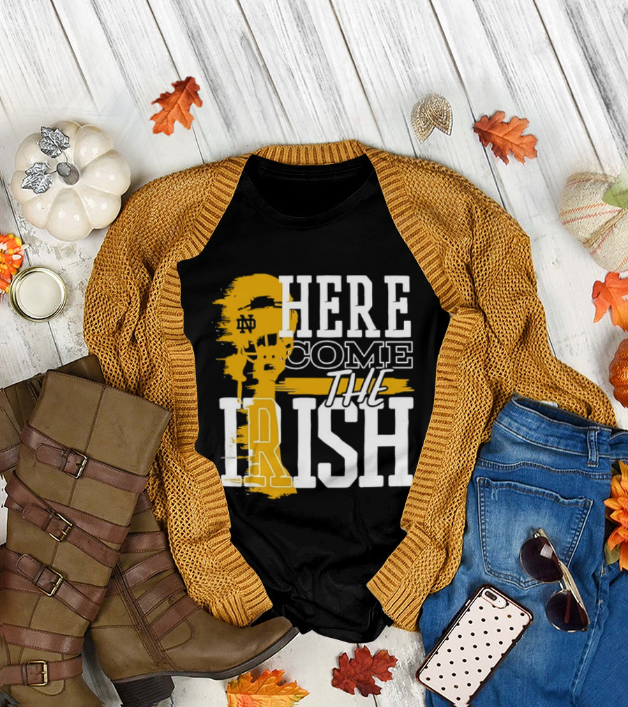 Here Come The Irish Notre Dame Fighting Irish T-Shirt