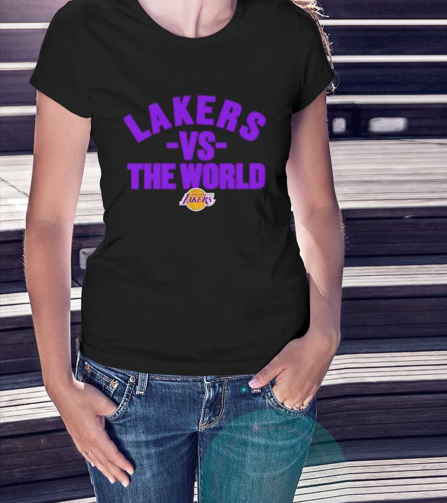 Los Angeles Lakers Vs The World NBA Basketball Lakers T-Shirt