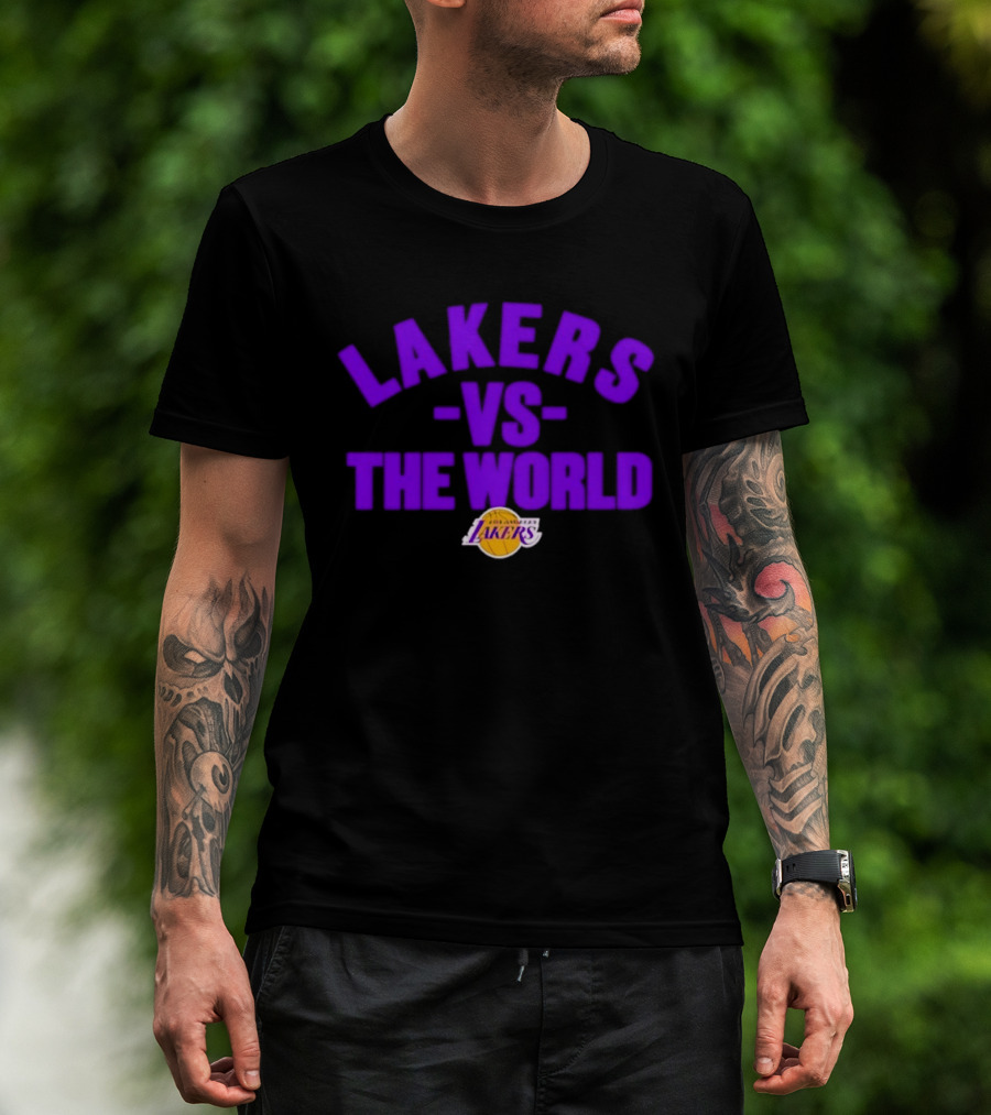 Los Angeles Lakers Vs The World NBA Basketball Lakers T-Shirt