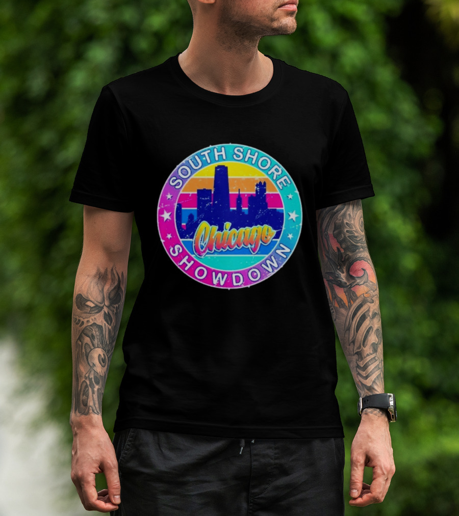 South Shore Showdown Chicago Skyline T-Shirt