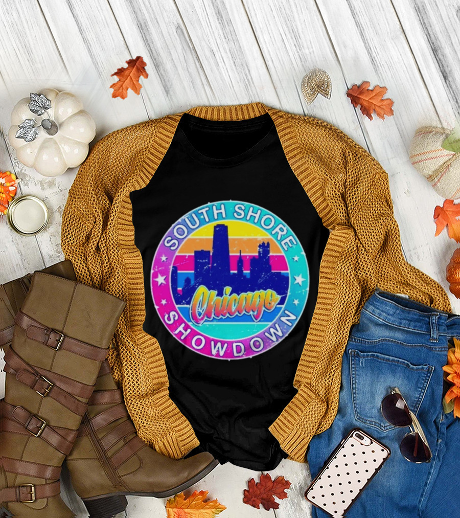South Shore Showdown Chicago Skyline T-Shirt