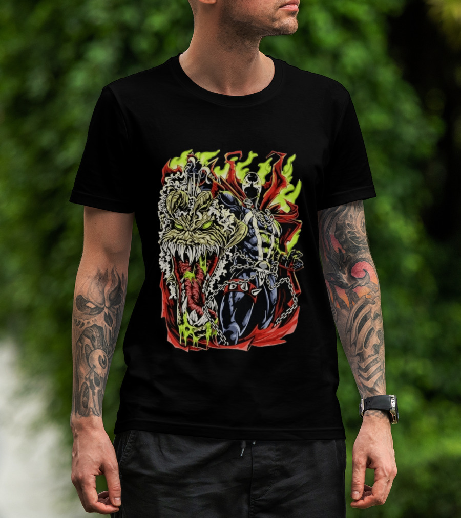 Spawn Hellfire Demon Beast Comic T-Shirt