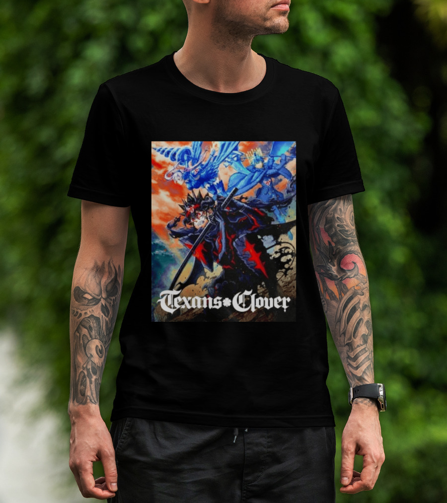 Texans Clover Asta Yuno Noelle Silva Anime T-Shirt