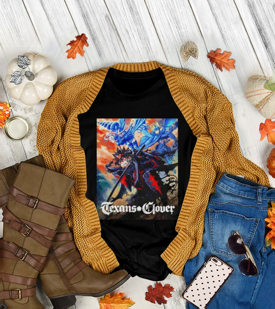 Texans Clover Asta Yuno Noelle Silva Anime T-Shirt