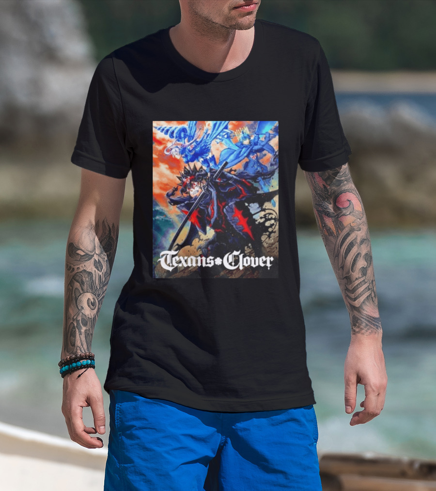 Texans Clover Asta Yuno Noelle Silva Anime T-Shirt