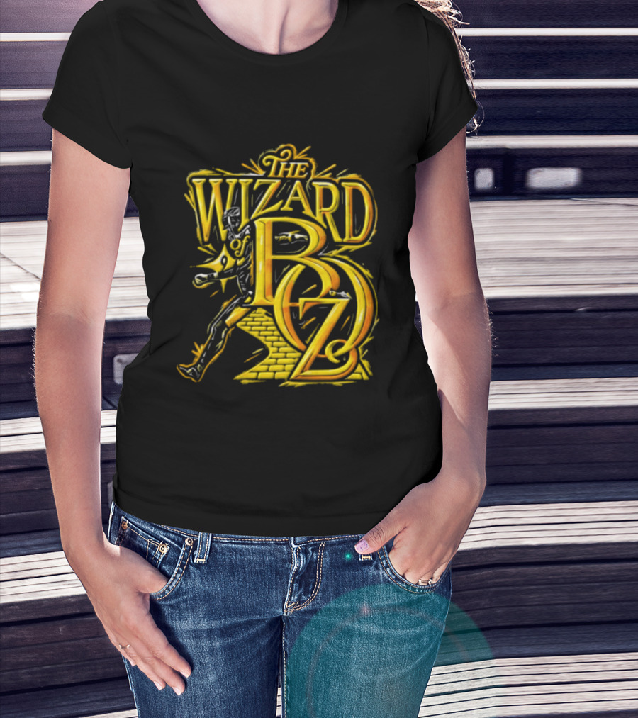 The Wizard Of Boz 9 Pittsburgh Steelers Football Magic T-Shirt