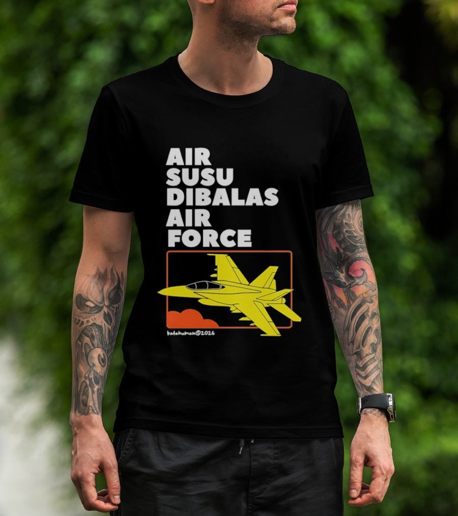 Air Susu Dibalas Air Force Fighter Jet Indonesian Pun T-Shirt