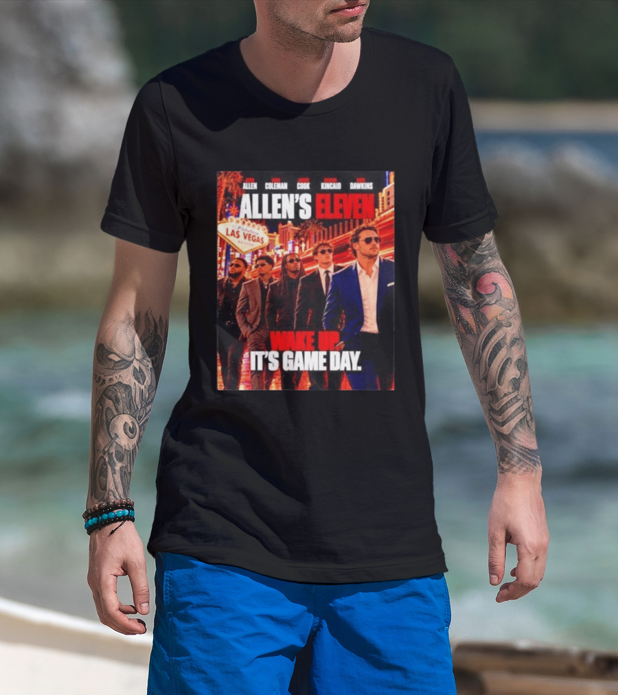 Allen's Eleven Wake Up It's Game Day Las Vegas T-Shirt