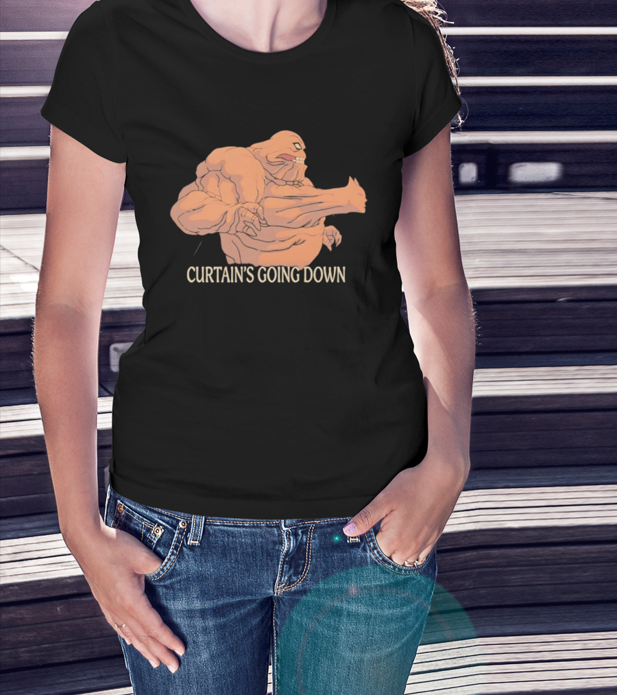 Curtain's Going Down Clayface DC Comics T-Shirt