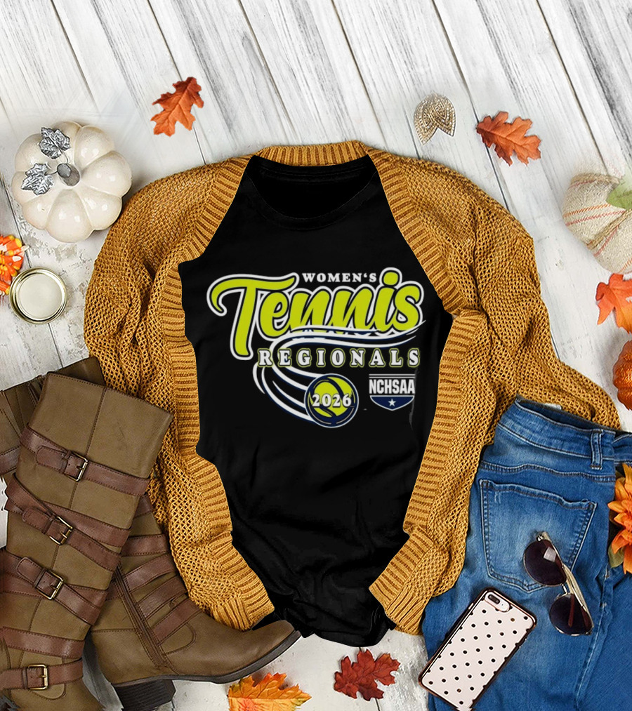 NCHSAA Women's Tennis Regionals 2026 T-Shirt
