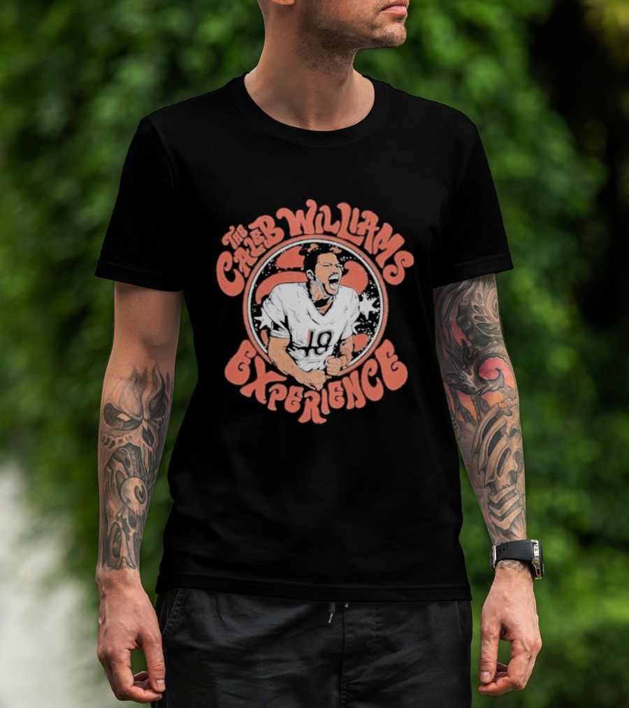 Chicago Bears Caleb Williams Experience NFLPA Football T-Shirt