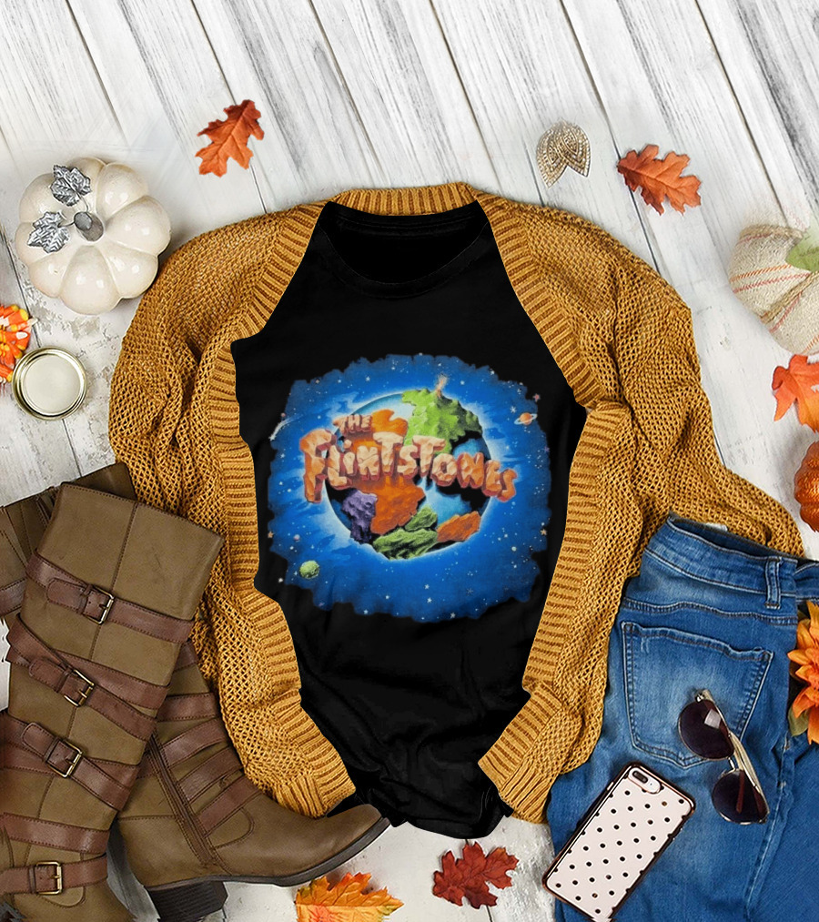 The Flintstones 1991 Planet Hanna Barbera Production T-Shirt