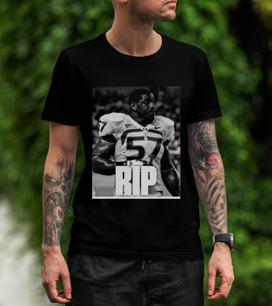 R.I.P Allen Bailey 1989 2026 Football Tribute 57 T-Shirt